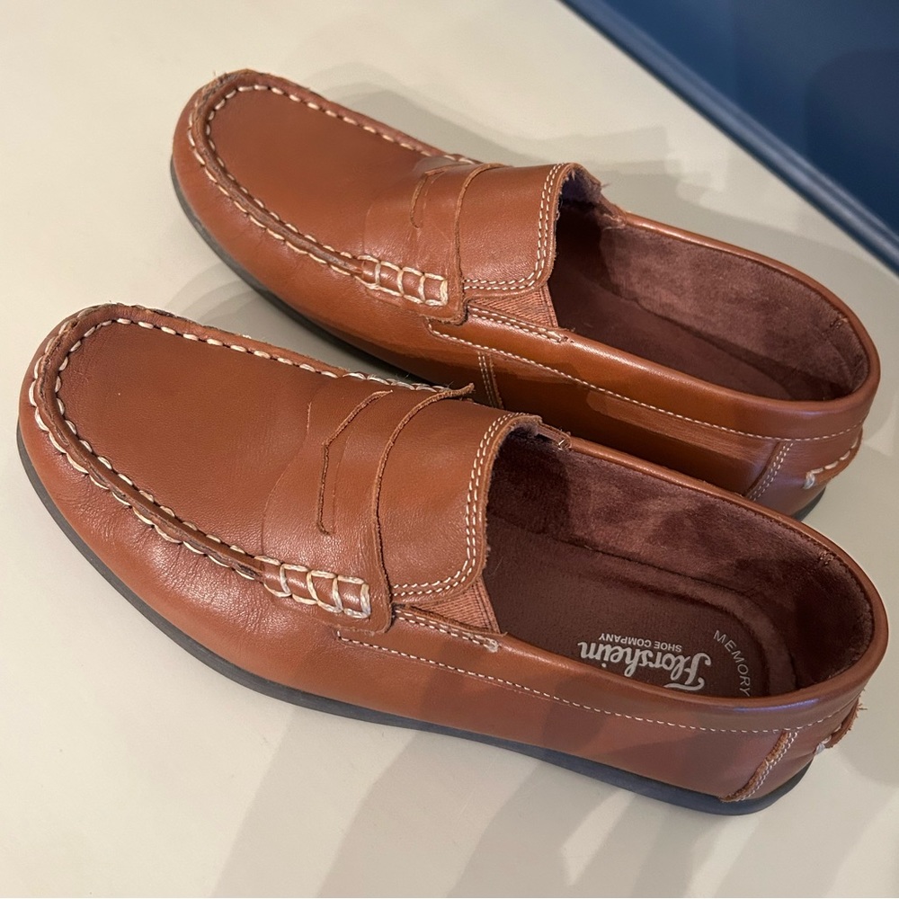 Florsheim Kids Jasper Driver shoe - Saddle Tan - Excellent Condition